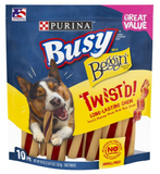 Purina Busy 38100 17268 Bone Twist Dog Treats, 10 ct.