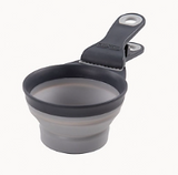 Dexas PW660432429 - Klipscoop 1 Expandable Scoop with Clip, Gray