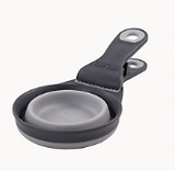 Dexas PW660432429 - Klipscoop 1 Expandable Scoop with Clip, Gray
