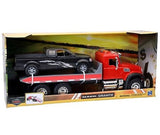 Mack Truck 17166 Scale 1:18 Granite Roll Off Truck with Pick-Up, Multicolor