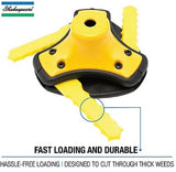 Shakespeare 17255 Push-N-Load 3-Blade Universal Fit Bladed Head