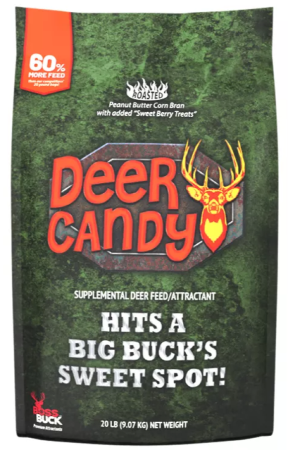 Deer Candy BB-AR-DC-20 Deer Feed, Superior Blend Of Roasted Peanuts, 20 lb.