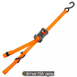 SmartStraps 228 Heavy-duty Premium CarbonX Rachet Tie Down Straps, 10 ft.- Count of 2