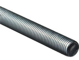 Hillman SteelWorks 11046 1"-8 x 36" Steel Threaded Rod Coarse Thread Zinc Plated