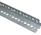 Hillman SteelWorks 11109 1-1/2 in. x 1-1/2 in. x 3 ft. Slotted Angle, Zinc-Plated