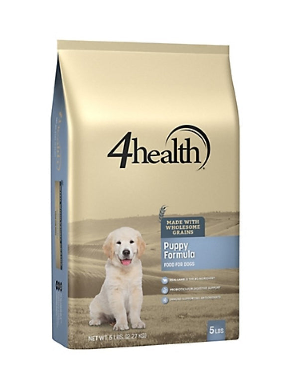 4health Wholesome Grains Puppy Real Lamb Formula Dry Dog Food - 18 lb Bag