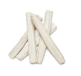 Retriever Large Rolls 10" Natural Beefhide Rawhide Dog Chew Treats - 5 Count