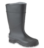 Servus 18822-BLM-100 Unisex Rubber Knee-High Rain Boots Black Size 8