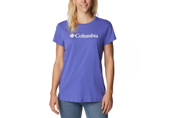 Columbia Sportswear Purple Lotus Columbia Trek Short Sleeve Graphic Tee, Medium