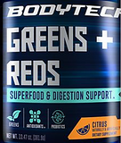 Greens + Reds Powder " Superfood & Digestive Support " Citrus (30 Servings)