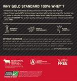 GOLD STANDARD 100% WHEY Protein Powder - Vanilla Ice Cream (2 lbs./29 Servings)