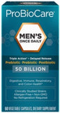 Men\'s Once Daily Probiotic - Digestive Wellness - 50 Billion CFUs (60 Capsules)