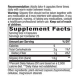 Slippery Elm Bark - Comforting Emollient - 1,600 MG (100 Capsules)