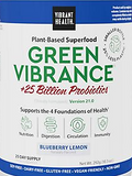 Green Vibrance Plant-Bd Superfood Powder + 25B Probiotics - Blue Lemon (25 Srvs)