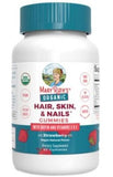 Organic Strawberry Gms for Hair, Skin & Nail with Biotin & Vits C & E (60 Gms)
