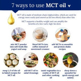 Coconut Organic MCT Oil - 100% Purity (16 Fluid Ounces)