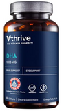 DHA Omega Fatty Acids for Cognitive & Visual Support - 1,000 MG (60 Softgels)