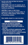 Magnesium Capsules - 500 MG (100 Vegetarian Capsules)