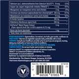 Bioactive Immune Multivitamin with Elderberry & NAC (120 Veggie Capsules)