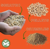 Nature's Best Organic Ancient Scratch Chicken Grains with Blue Corn, 35 lb.