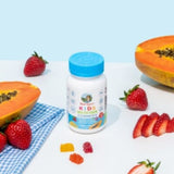 Childrens Multivitamin Gummies - Strawberry, Papaya & Super Punch (60 Gummies)