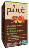 Organic Calcium Bone Formula - Plant-Derived Bone Support w/ Vitamins, 120 Caps
