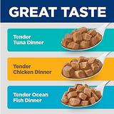 Hill's Science Diet Adult Tender Dinner Wet Cat Food Variety pack, Pack of 12