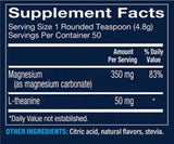 Magnesium Relax Powder, Stress Relief & Muscle Relax, Raspberry Lemon -8.5 oz