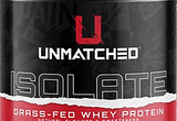 Grass-Fed Whey Protein Isolate - Decadent Chocolate (2 Lbs. / 29 Servings)