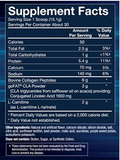 CLA Carnitine Collagen Pwd - Fat Metabolism & Skin Supp.- Fruit Punch (30 Srvs)