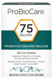 Probiotic - 75 Billion CFUs - Promotes Digestive Wellness (30 Plant-Based Caps)