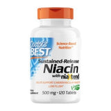 Sustained-Release Niacin w/ Niatend - Cardiovascular Wellness (500 MG, 120 Tabs)