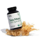 Sea Moss Superfood Capsules with Spirulina - 1,000 MG (120 Plant-Based Capsules)