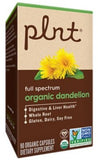 Organic Dandelion - Whole Root for Digestive & Liver Health, 90 Organic Capsules