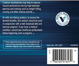 100% Pure Creatine Monohydrate Powder - Unflavored (18 oz. / 102 Servings)