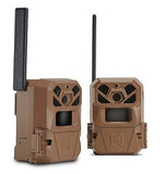 Moultrie Mobile MMC-14124 Edge 2 Trail Camera Brown, 80 ft. Range, 2-Pack
