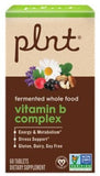 Fermented Whole Food Vitamin B Complex - Supports Energy, Metabolism, 60 Tabs