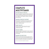 Organic Multivitamin for Men 40+ - Whole-Food Blend - Once Daily (72 Tablets)