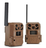 Moultrie Mobile MMC-14124 Edge 2 Trail Camera Brown, 80 ft. Range, 2-Pack