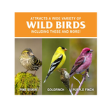 Royal Wing 11428 Prefilled Tall Finch Sock Bird Feeder, 25 oz.