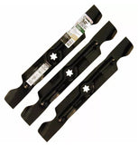 MTD Genuine Parts Deck High-Lift Lawn Mower Blade Set for MTD Mowers, 3 pcs.-50"