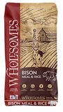 Wholesomes 2100180 -  Adult Bison and Rice Recipe Dry Dog Food, 35 lb.