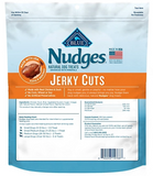 BLUE Nudges 804289 Chicken and Duck Flavor Jerky Cuts Natural Dog Treats, 16 oz.