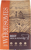 Wholesomes 2100095 35lb Adult Grain-Free Beef Meal & Potato Recipe Dry Dog Food