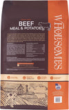 Wholesomes 2100095 35lb Adult Grain-Free Beef Meal & Potato Recipe Dry Dog Food