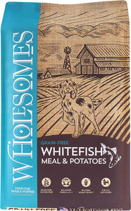 Wholesomes 2100097 35 lb Grain-Free Whitefish and Potatoes Recipe Dry Dog Food