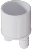 CUSTOM MOLDED PRODUCTS 21033-000-000 Barb Manifold 1"Spigot x 3/8"Barb 2 Port