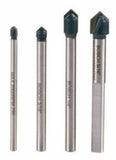 Bosch GT2000 4 pc. Glass & Tile Set For Fast Drilling in Glass and Tiles