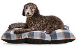 Retriever JX030702 - Tufted Pillow Pet Bed, Gray/Rust/Cream 27 in. x 36 in. Blue