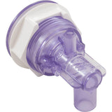 Waterway 228-0338 Jet Body, Mini Storm, a3/8"sb, w3/4"sb, Thd, Clear